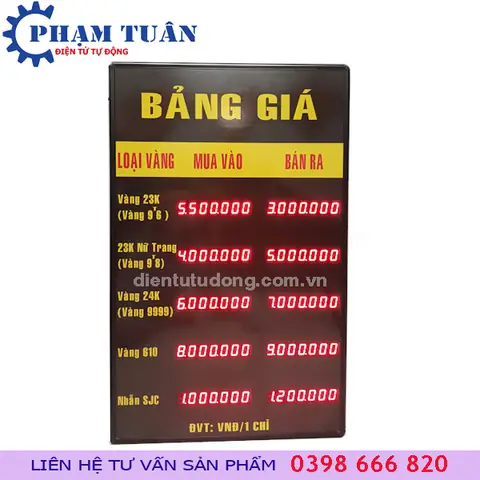 Bảng Giá Vàng Mua Vào Bán Ra