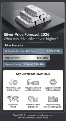 Dự Báo Giá Bạc 2024‑2026: Các Mức Giá Dự Kiến, Yếu Tố Ảnh Hưởng Và Xu Hướng Thị Trường