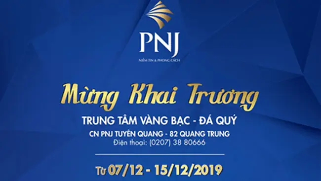 Giá Pnj Ở Tuyên Quang