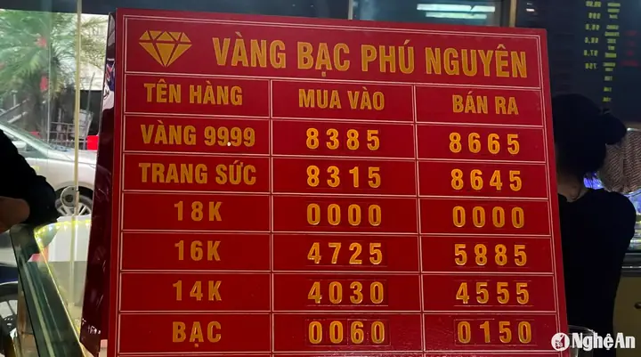 Giá Vàng 14k Ở Nghệ An