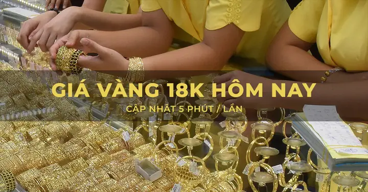 Giá Vàng 18 Cara Hôm Nay Bao Nhiêu