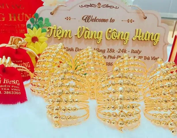 Giá Vàng 18k Công Hưng Trà Vinh