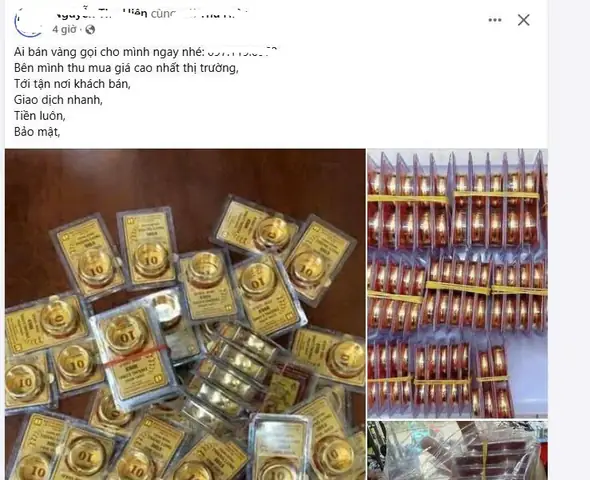 Giá Vàng 4 Số 9 Mới Nhất