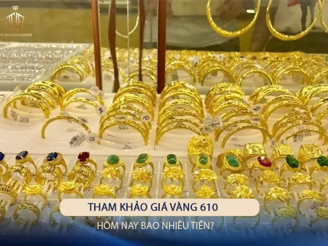 Giá Vàng 610 Bao Nhiêu 1 Chỉ