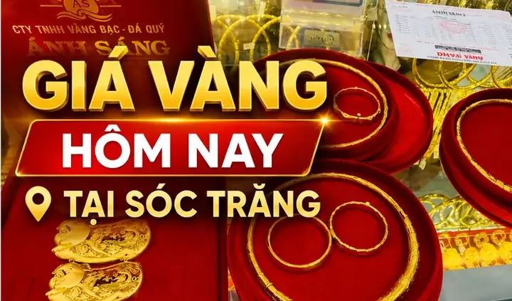 Giá Vàng Ánh Sáng Sóc Trăng Hôm Nay