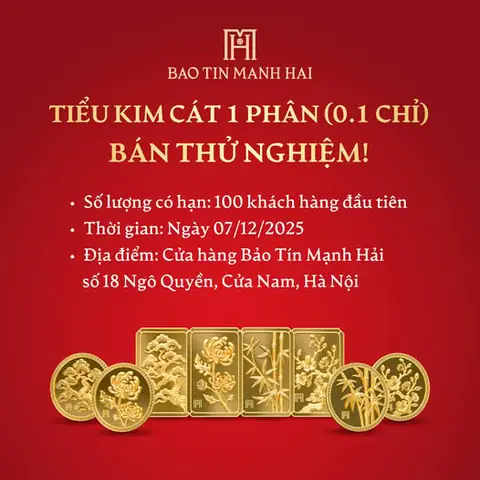 Giá Vàng Bảo Tín Mạnh Hải