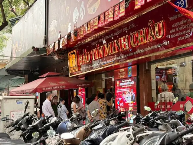 Giá Vàng Bảo Tín Minh Châu Mới Nhất