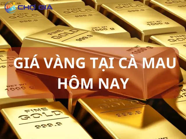 Giá Vàng Cà Mau Mới Nhất