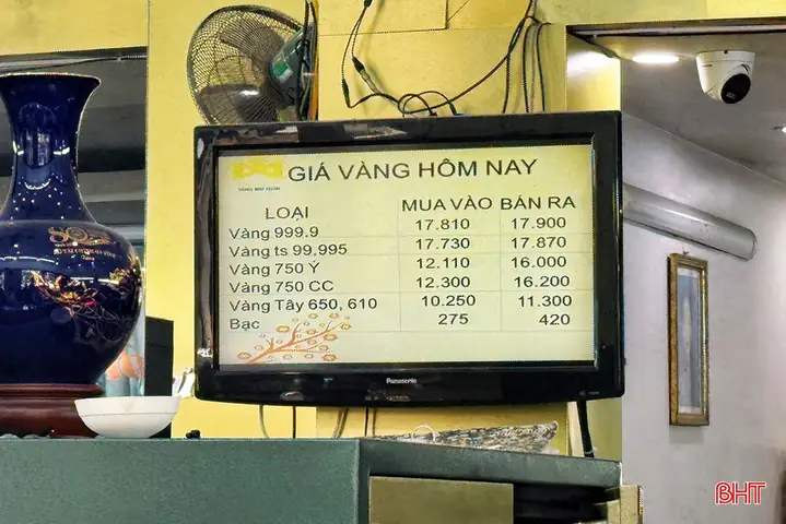 Giá Vàng Hà Tĩnh