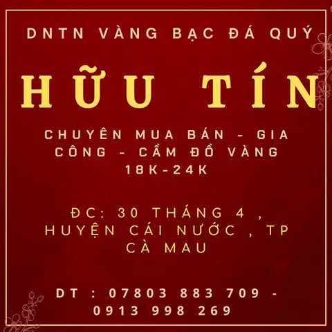 Giá Vàng Kim Hoàn Cà Mau
