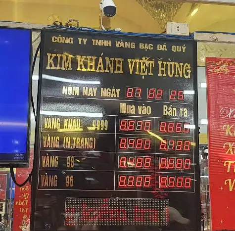 Giá Vàng Kim Khánh Việt Hùng Hôm Nay