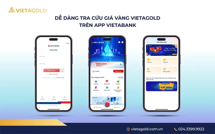 Giá Vàng Ngân Hàng Việt Á
