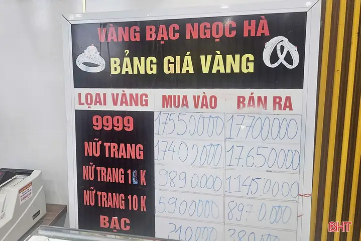 Giá Vàng Ngọc Hà Giá Vàng Ngọc Hà