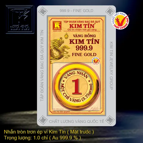 Giá Vàng Nhẫn Ép Vỉ