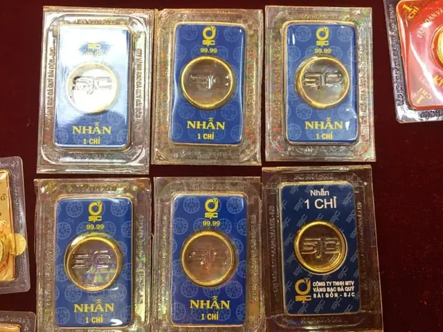Giá Vàng Nhẫn Sjc