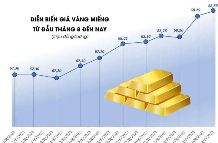 Giá Vàng Nhảy Múa