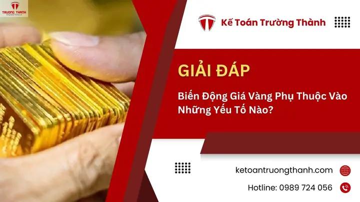 Giá Vàng Phụ Thuộc Vào Những Yếu Tố Nào