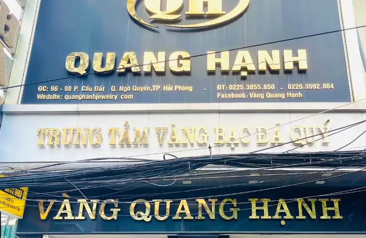 Giá Vàng Quang Hạnh Hải Phòng Hôm Nay