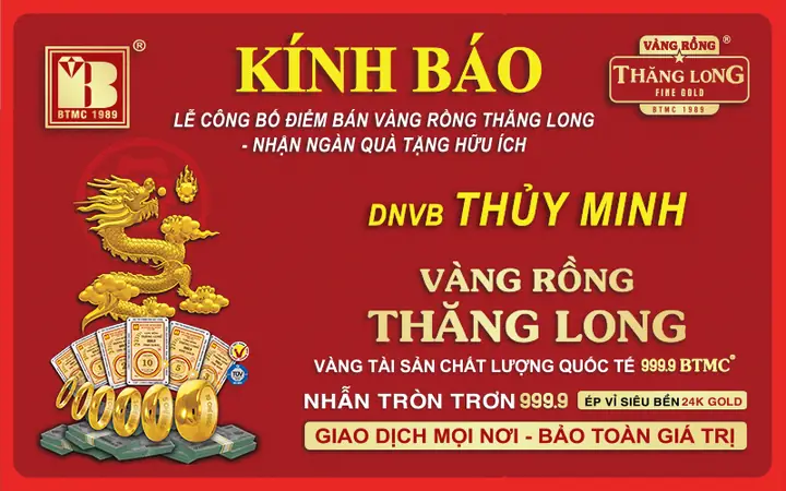 Giá Vàng Rồng Vàng Thăng Long