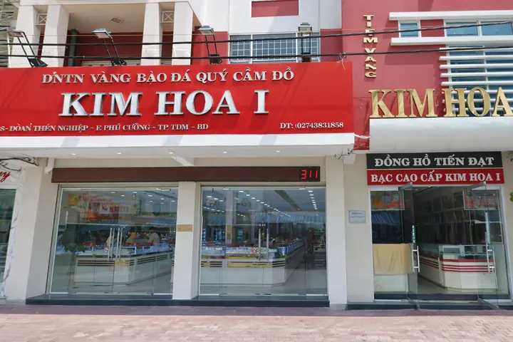 Giá Vàng Tiệm Vàng Kim Hoa Bình Dương