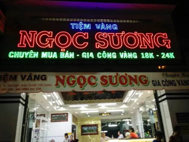 Giá Vàng Tiệm Vàng Ngọc Sương