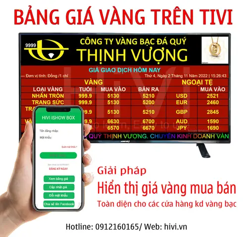 Giá Vàng Tivi