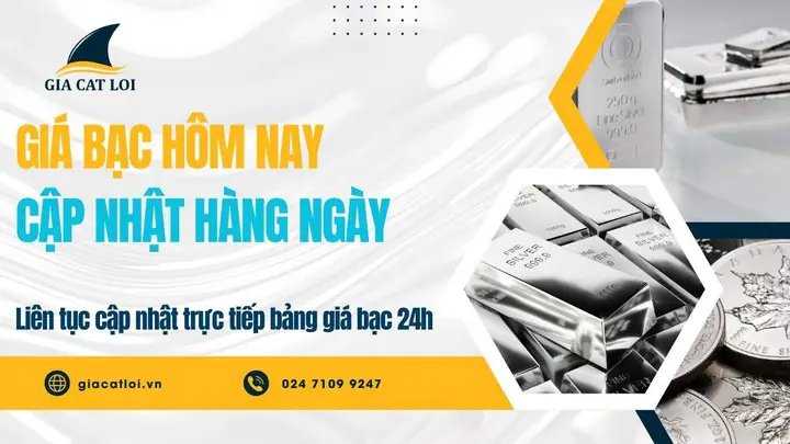 Bảng Giá Bạc Hôm Nay: Tỷ Giá Xag/usd, Giá Bạc Phú Quý & Ancarat + Cách Đọc Biểu Đồ