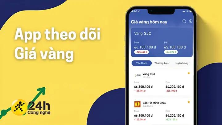 Ứng Dụng Xem Giá Vàng Trên Iphone