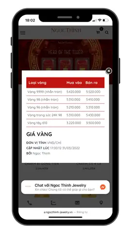 Xem Bảng Giá Vàng