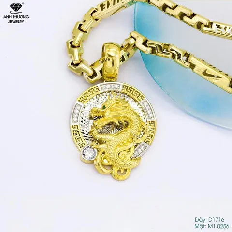 Các Mẫu Dây Chuyền Nam Đẹp Vàng 18k