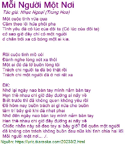 Chiếc Nhẫn Này Sẽ Đeo Tay Ai Bây Giờ