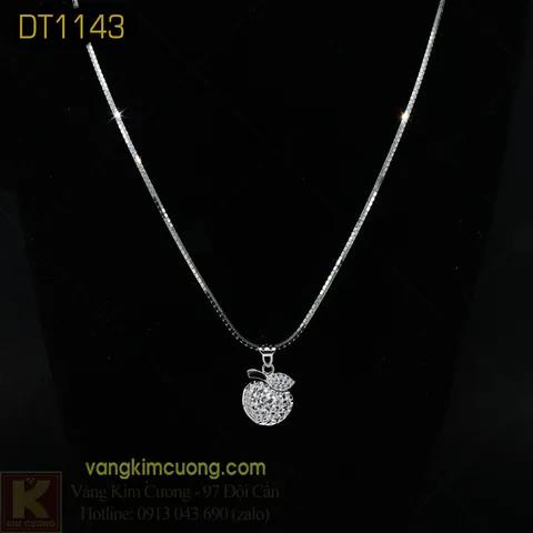 Dây Chuyền Vàng Trắng Nữ 1 Chỉ