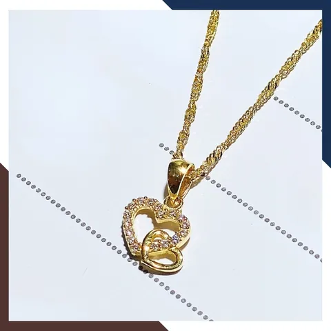 Mặt Dây Chuyền Trái Tim Bằng Vàng