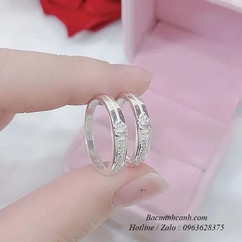 Nhẫn Bạc Đôi Tại Hà Nội