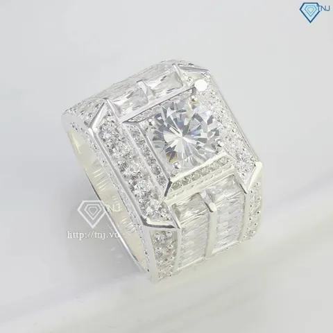 Nhẫn Bạc Nam Cao Cấp Pnj