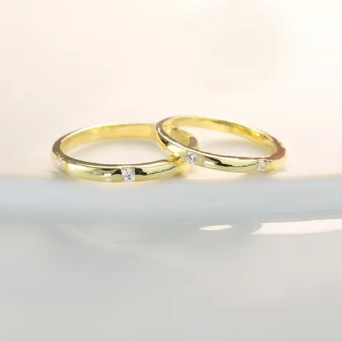 Nhẫn Cặp Tình Nhân Vàng 18k