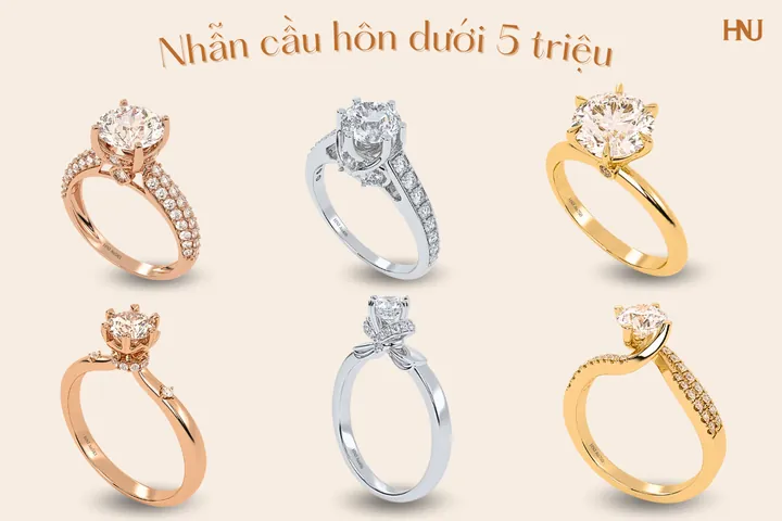 Nhẫn Cầu Hôn Giá Rẻ Hà Nội