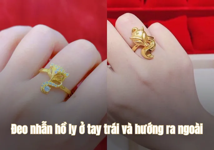 Nhẫn Hồ Ly Nên Đeo Ngón Tay Nào
