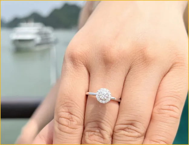 Nhẫn Hột Xoàn 3 Ly Giá Bao Nhiêu