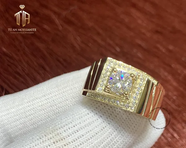 Nhẫn Nam Vàng Tây Dưới 3 Triệu