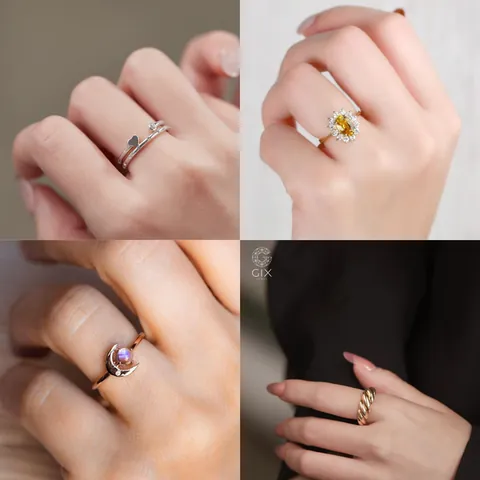 Nhẫn Phong Thủy Nữ Mệnh Kim Nhẫn Phong Thủy Nữ Mệnh Kim