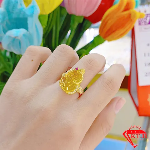 Nhẫn Tỳ Hưu Nam Mệnh Thổ