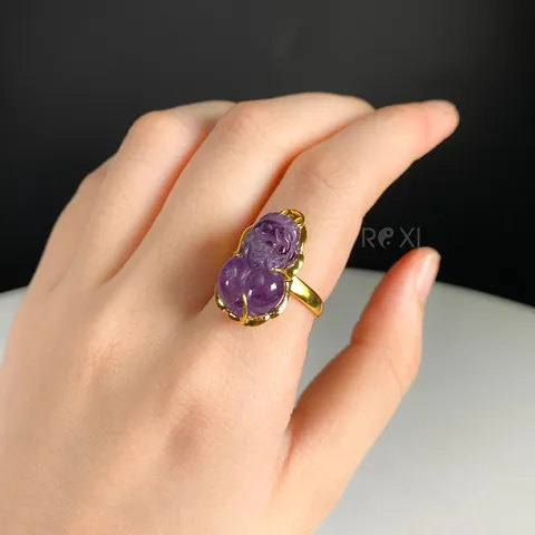 Nhẫn Tỳ Hưu Thạch Anh Trắng Nhẫn Tỳ Hưu Thạch Anh Trắng