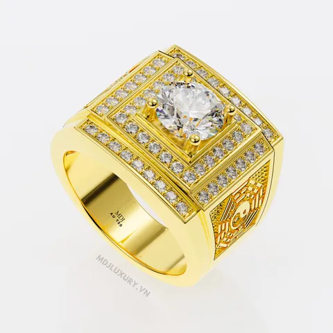 Nhẫn Vàng Nam 18k 5 Chỉ