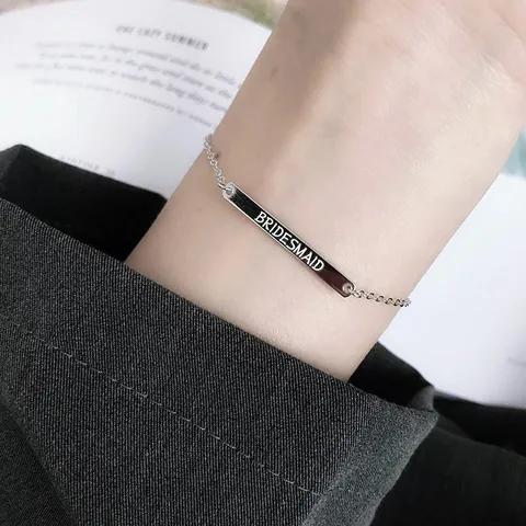 Vòng Tay Khắc Chữ Theo Yêu Cầu