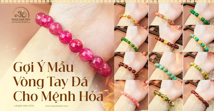 Vòng Tay Phong Thủy Hợp Mệnh Hỏa