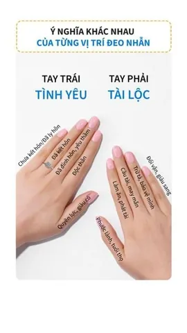 Ý Nghĩa Của 5 Ngón Tay Đeo Nhẫn Ý Nghĩa Của 5 Ngón Tay Đeo Nhẫn
