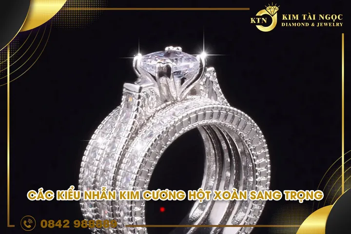 Tổng Hợp Các Kiểu Nhẫn Hột Xoàn Đẹp: Những Kiểu Dáng Sang Trọng Từ Solitaire Đến Halo