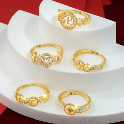 Khám Phá Các Kiểu Nhẫn Vàng 24k Đẹp: Phân Loại Mẫu Mã Sang Trọng Cho Nam Và Nữ
