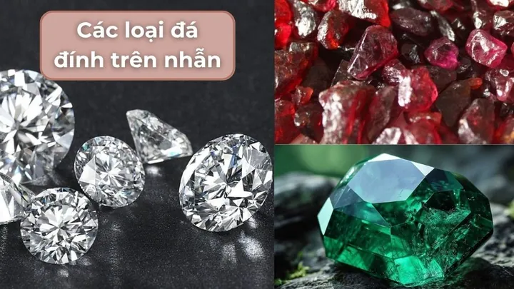 Điểm Danh Các Loại Đá Đính Trên Nhẫn Phổ Biến Cho Người Yêu Trang Sức